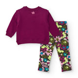 FELPA E LEGGINGS - TUC TUC - Sesso: Bambina - Colore: Fucsia - Stagione: Autunno-Inverno
