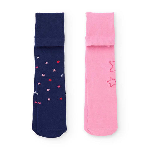 PACK OF 2 PAIRS OF TIGHTS
