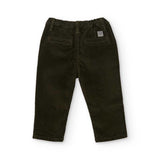 PANTALONI VELLUTO VERDE