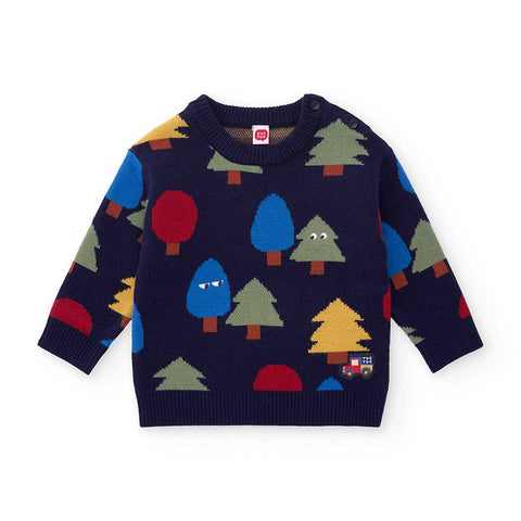 MAGLIONE LANA STAMPATO