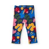 FELPA STAMPATA E LEGGINGS FIORATI