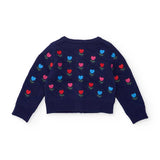CARDIGAN FIORI BOTTONI