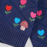 CARDIGAN FIORI BOTTONI