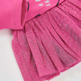 ABITO MAGLIA CON TULLE
