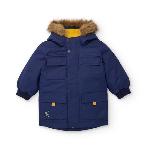 PARKA IMBOTTITO BLU