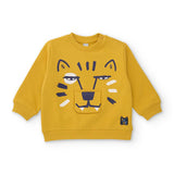 TUTA FELPA STAMPA TIGRE