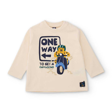 TSHIRT MANICA LUNGA STAMPA
