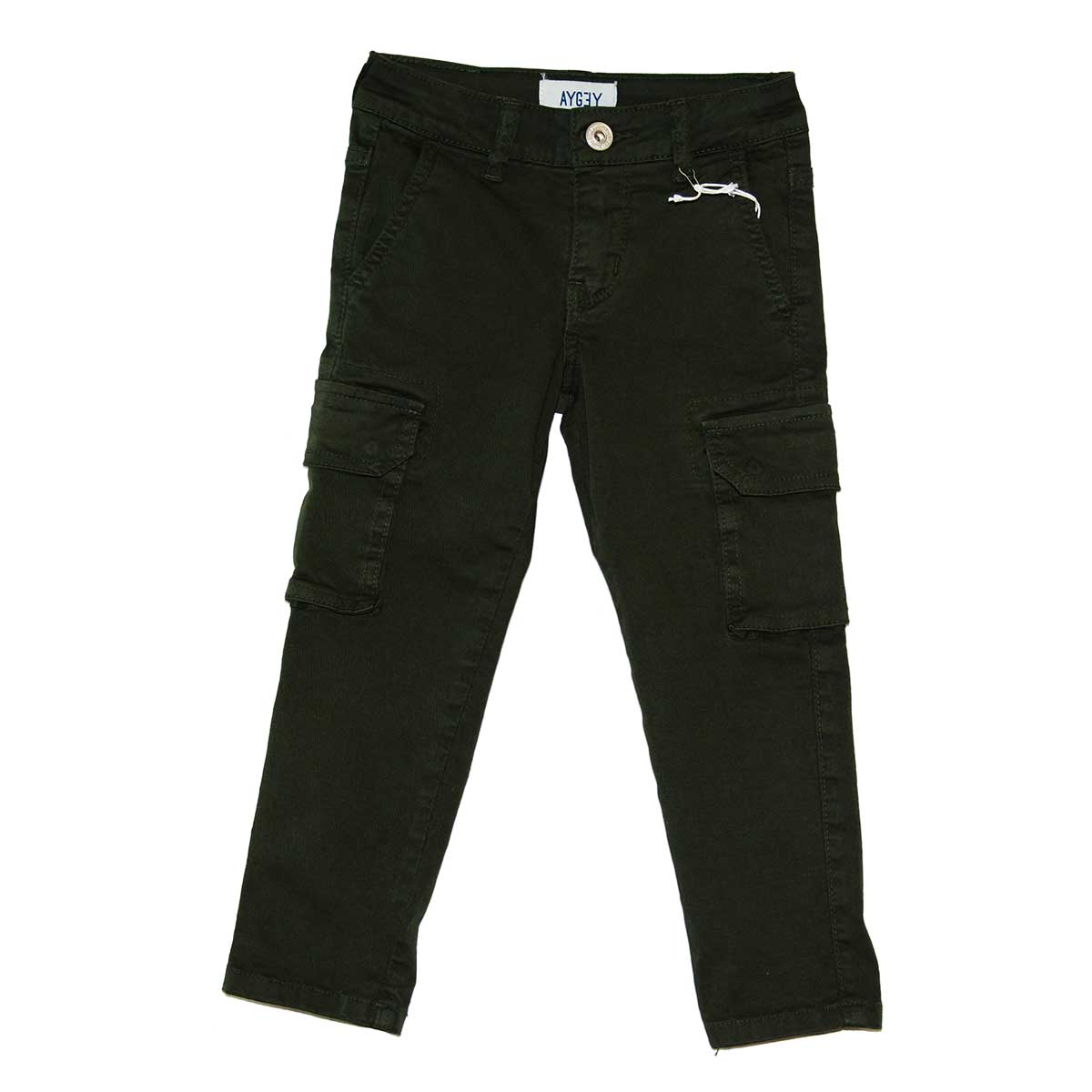 
  Children's clothing line trousers of the Aygey children's wide model with large pockets on the...