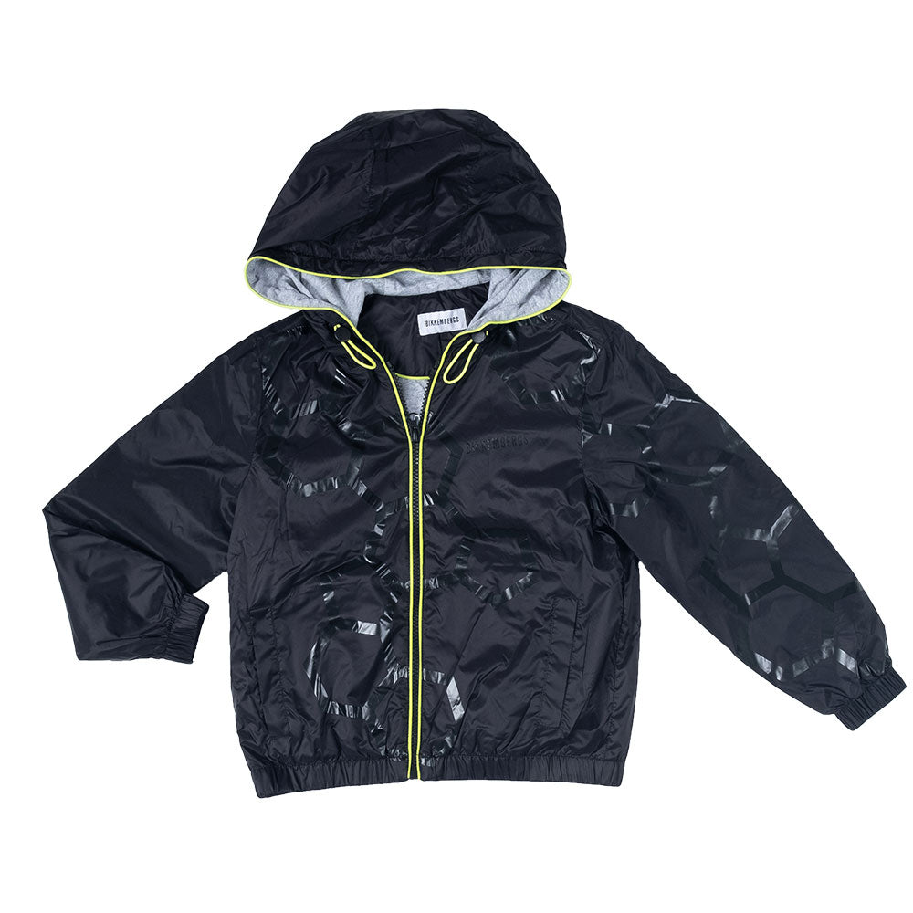 
  Windproof jacket from the Bikkembergs children's clothing line with zip closure
  zip, pockets...