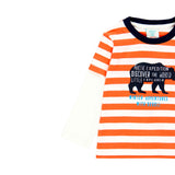 Striped jersey t-shirt for boys