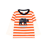Striped jersey t-shirt for boys