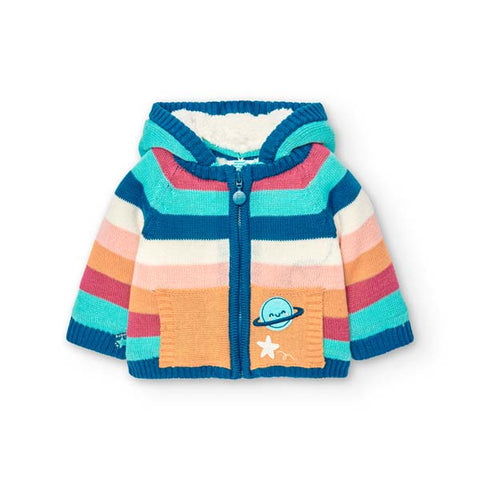 Tricot jacket for newborns - BCI