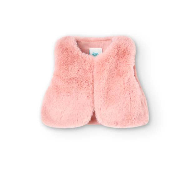 
Vest from the Boboli Girls' Clothing Line, in eco-fur. Short model, hook closure.

 
Composition...
