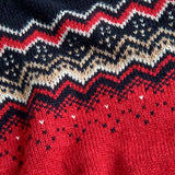 Jacquard knitted sweater for boys