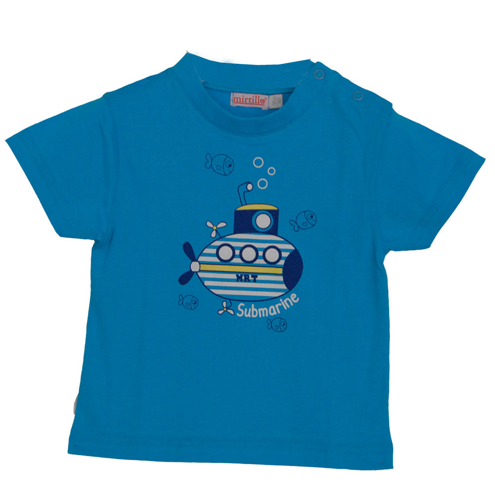 
  Complete two pieces of the children's clothing line Mirtillo. Plain T-shirt
  with printing on...