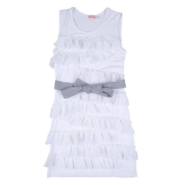 
  Cotton jersey maxi top from the girls' clothing line Sleeveless Mirtillo sleeveless with round...
