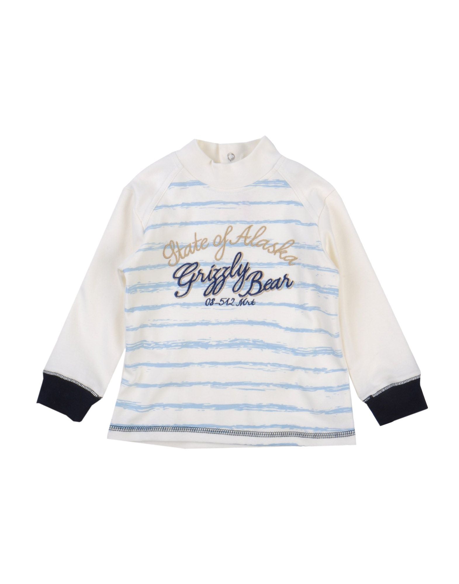
  Turtleneck from the Mirtillo Childrenswear line, with colored embroidery on the front
  and bu...