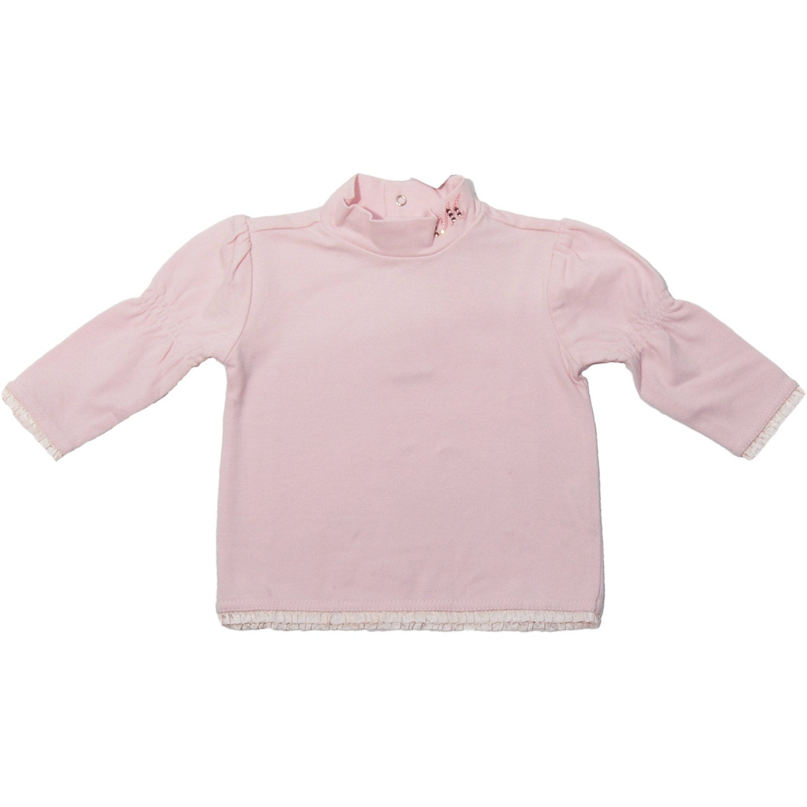 
  Girl's wolfcup from the girls' clothing line Long-sleeved Mirtillo with gathers on sleeves, ap...