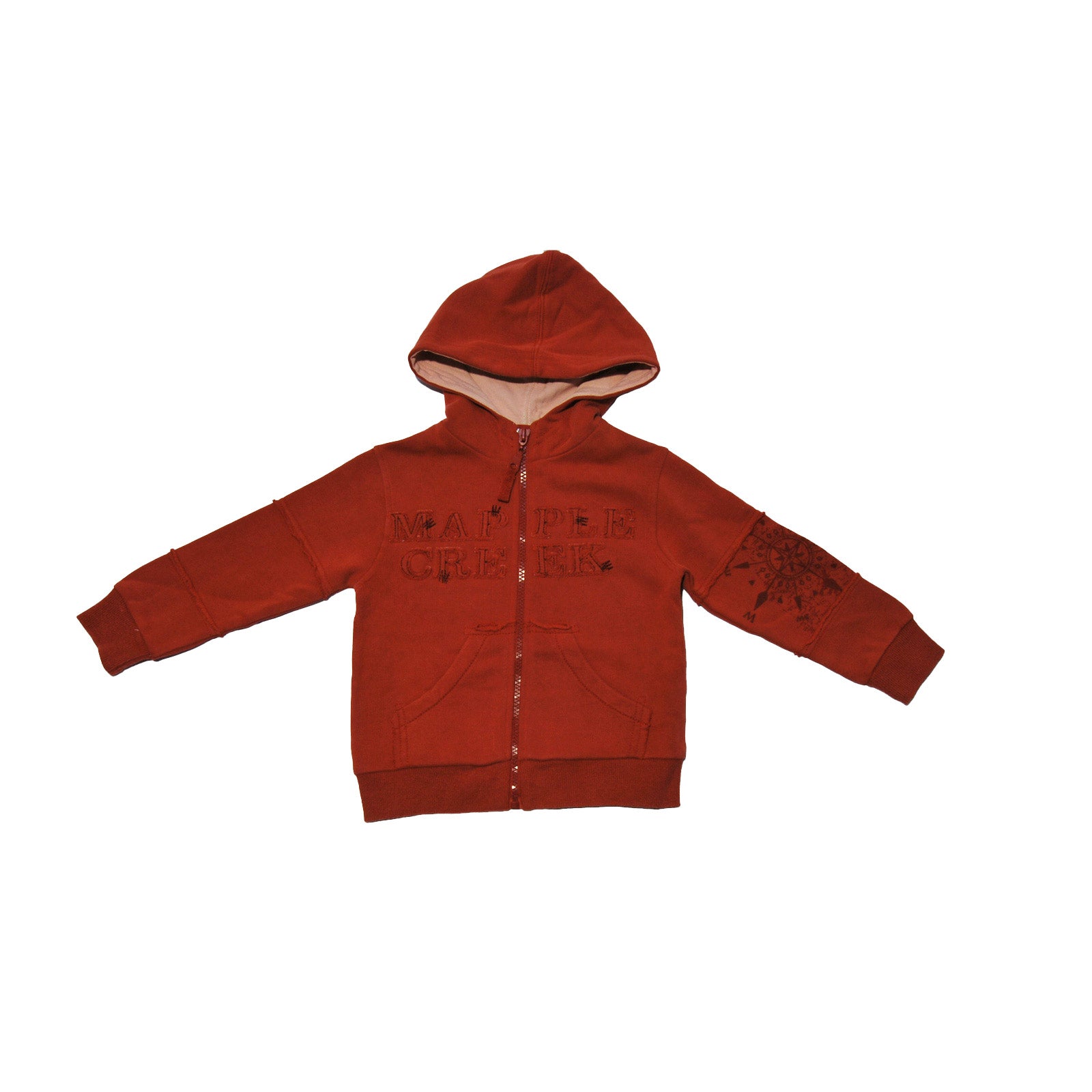 
  Sweatshirt from the children's clothing line Mirtillo with hood and pocket and applications
  ...