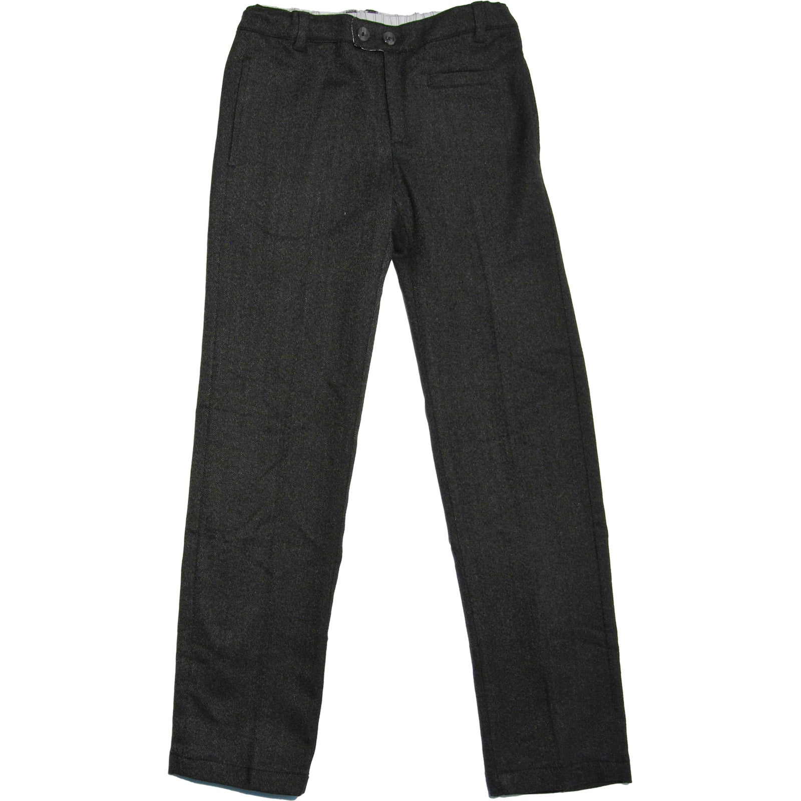 
  Classic trousers in tweed from the children's clothing line Mirtillo, with side pockets, front...