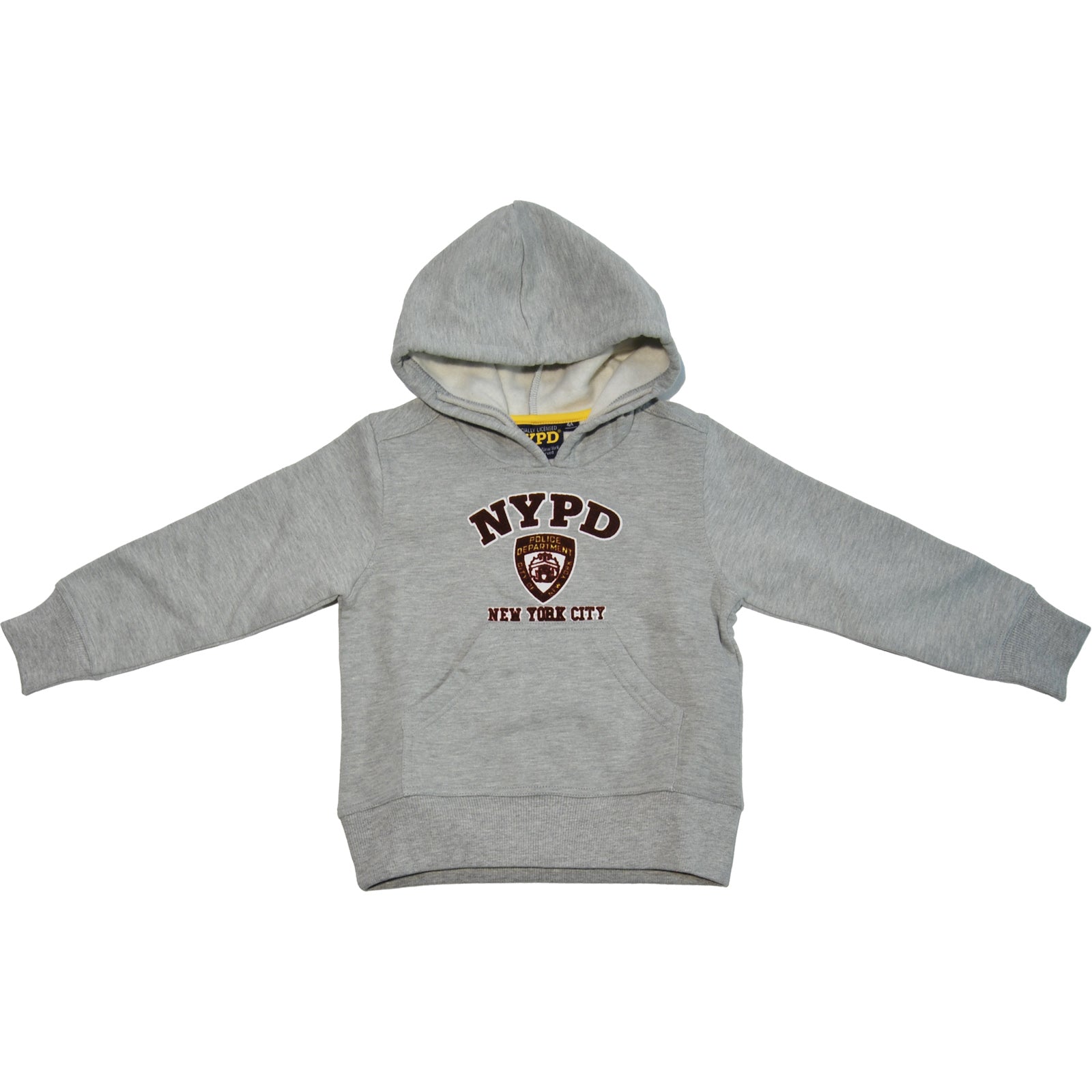 
  Hooded sweatshirt from the children's clothing line Mirtillo, front sole pocket, printed appli...
