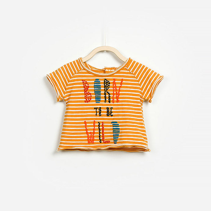 T-shirt from the Play Up children's clothing line.
With little buttons on the back and beautiful ...