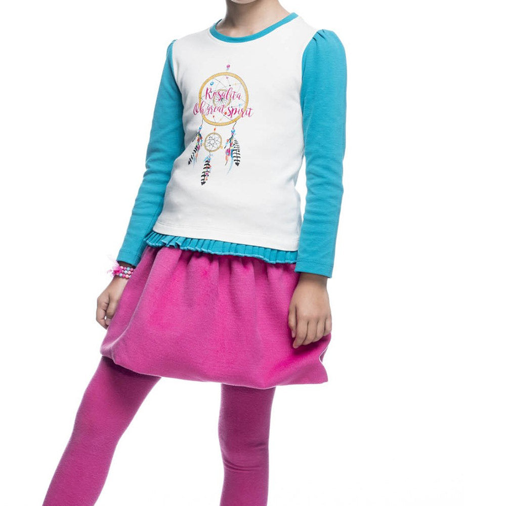 
  Set from the Rosalita Senioritas clothing line for girls. T-shirt with coloured print
  on the...