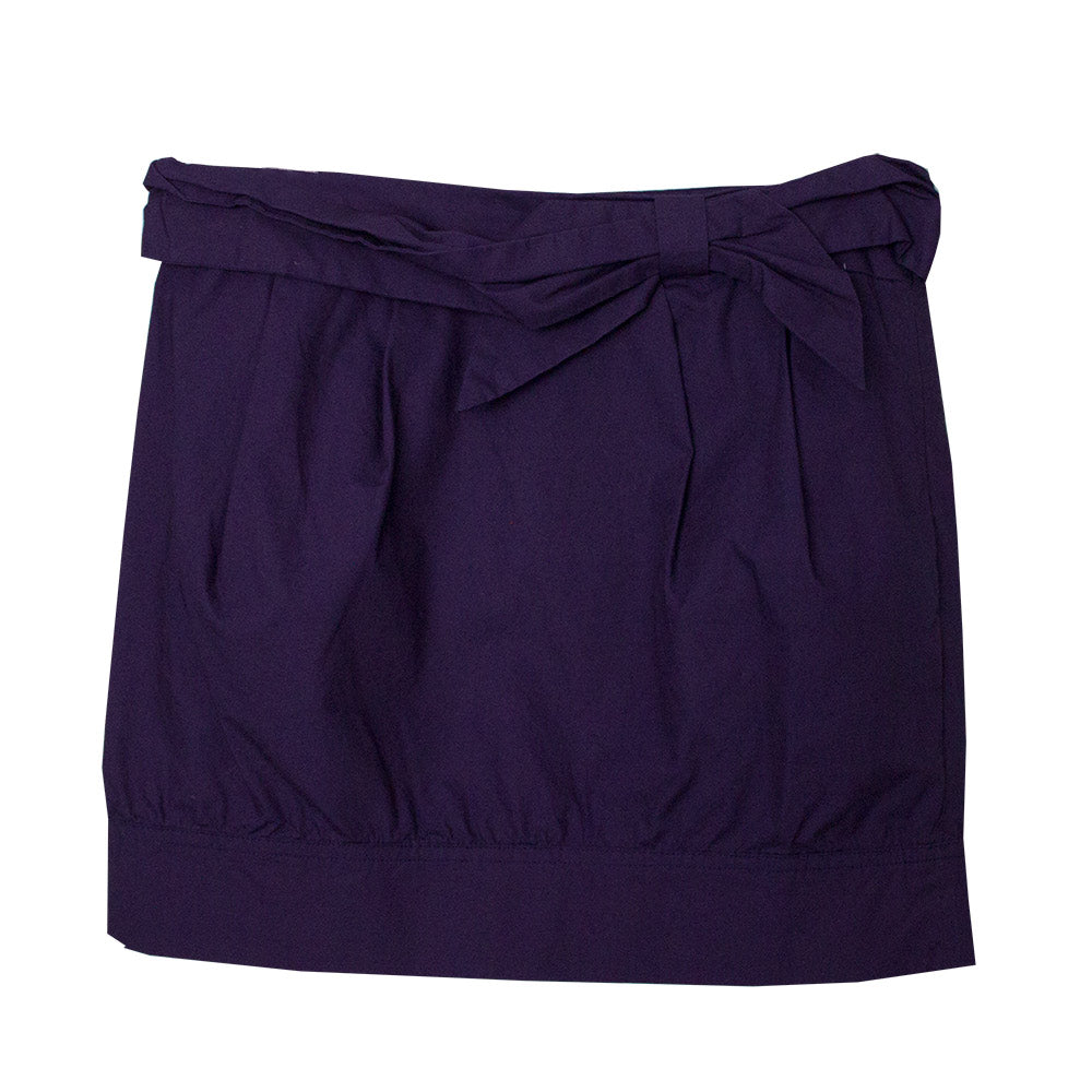 
  Balloon skirt from the Silvian Heach Kids clothing line. Dyeing
  combined with pleats below t...