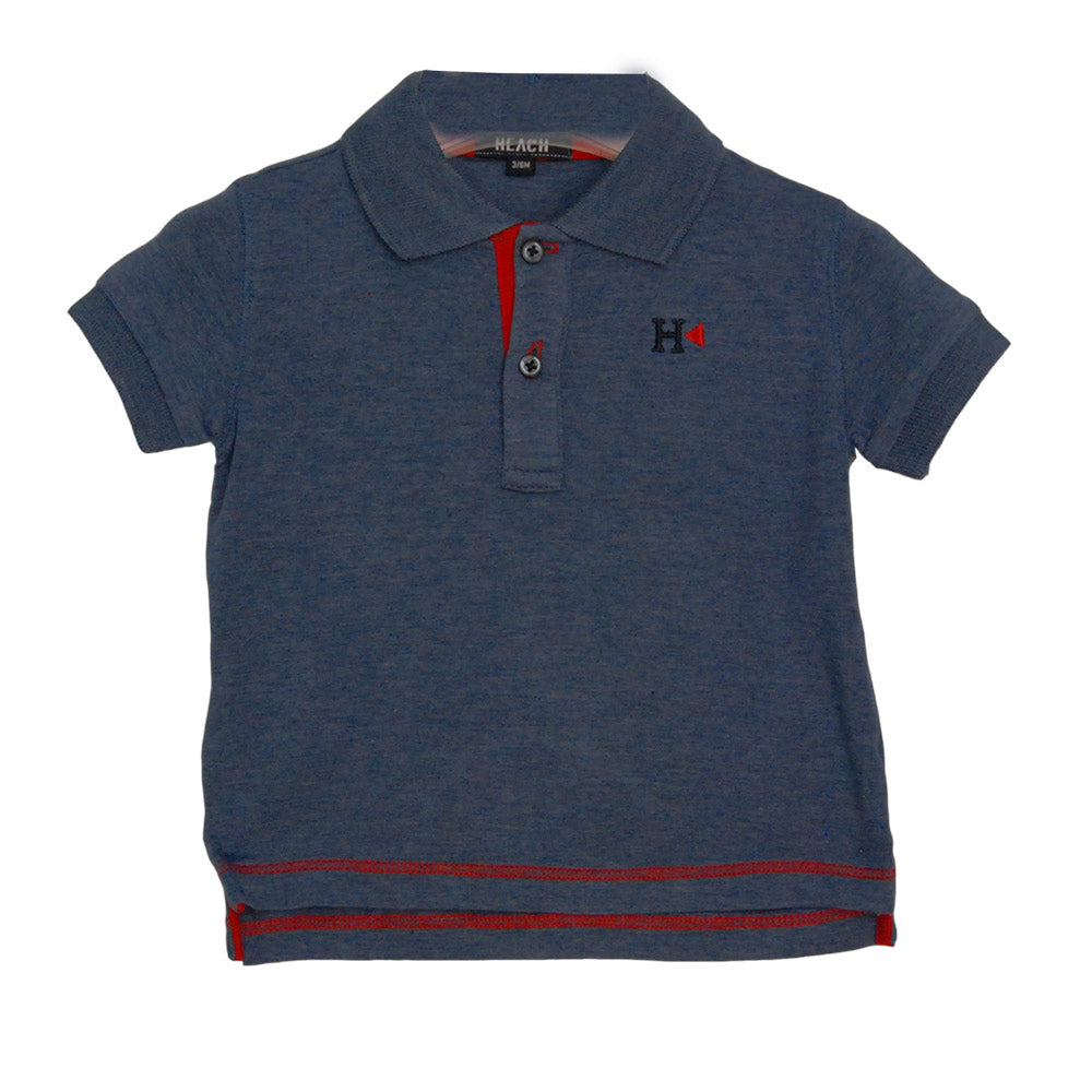 
  Polo shirt from the Silvian Heach children's clothing line. Finishes in
  contrast.


   


  ...