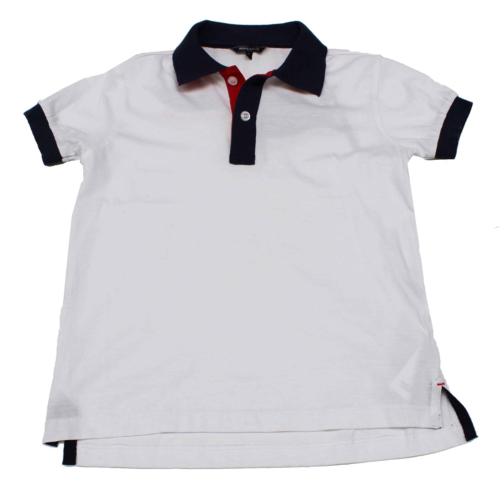 
  Silvian Heach children's clothing line short-sleeved polo shirt with contrasting colour finish...
