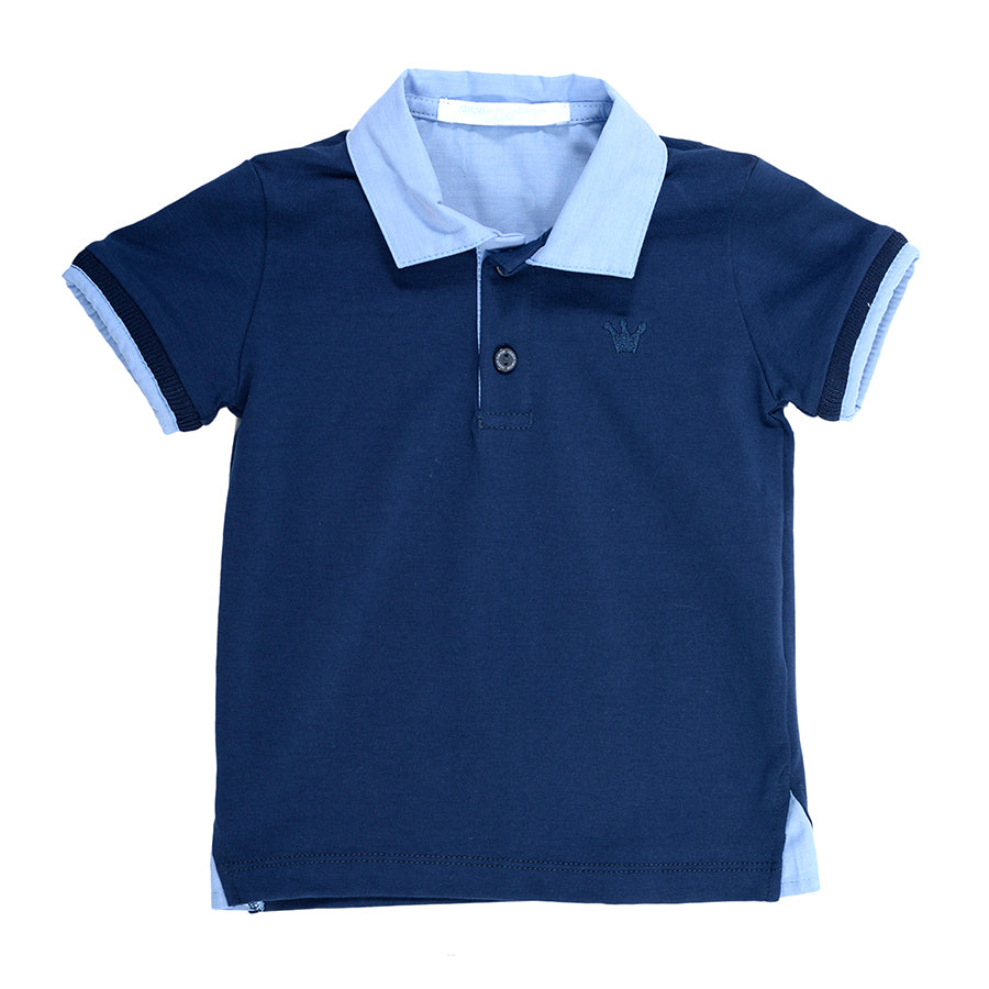 
  Short-sleeved polo shirt from the Silvian Heach children's clothing line with finishes type
  ...