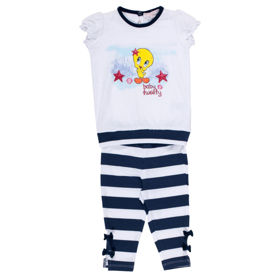 
  Silvian Heach Kids clothing line two-piece suit; composed
  from: t-shirt with puffy sleeves, ...