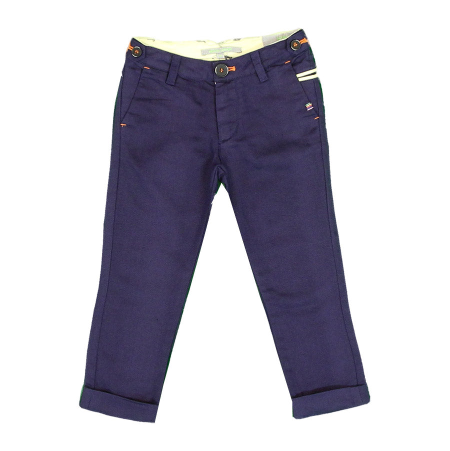 Trousers from the Silvian Heach Junor children's clothing line with contrasting pockets and lapel...