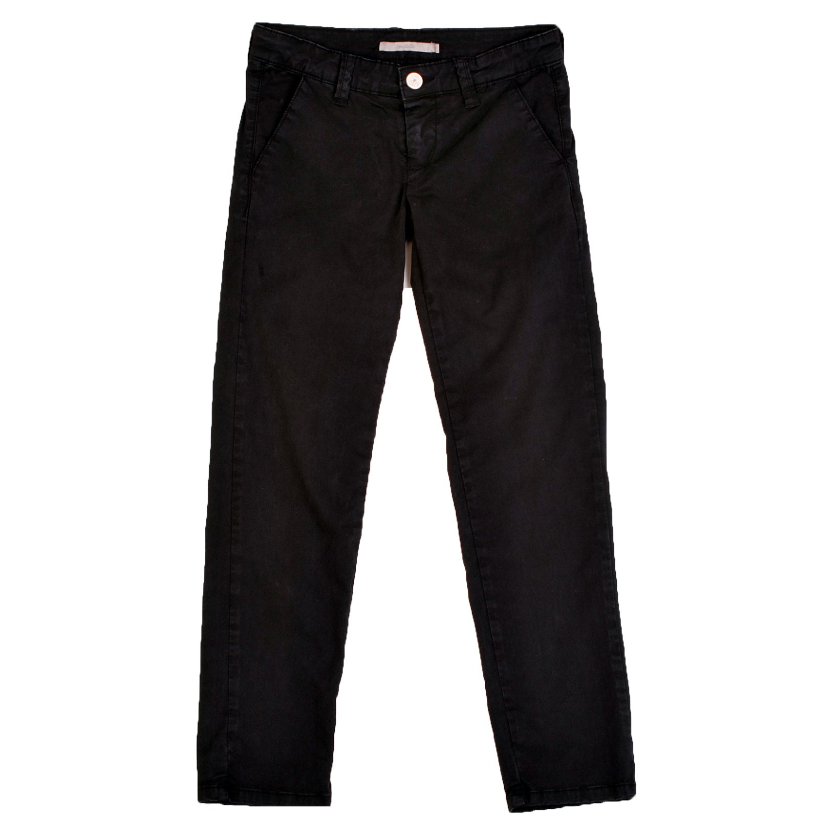 
  Girl's Silvian Heach regular cut trousers with straight pocket; adjustable waist size. 



  C...