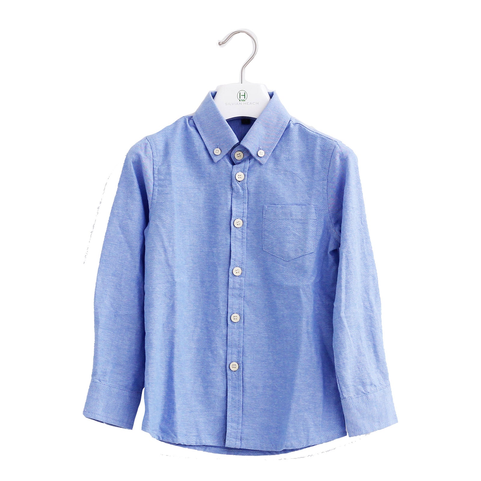 
  Shirt from the Silvian Heach Kids clothing line with long sleeve front pocket, button down col...