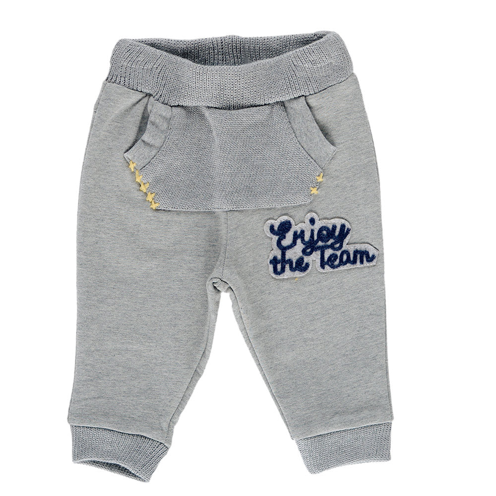 
  Plush trousers from the Silvian Heach Kids clothing line with pocket
  unique front and tone o...