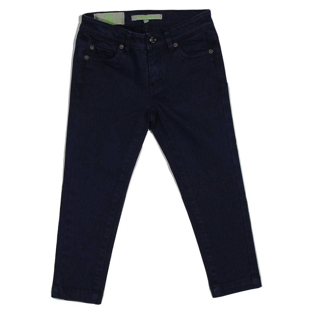
  Trousers from the Silvian Heach children's clothing line. Five pocket model
  solid color. Bac...