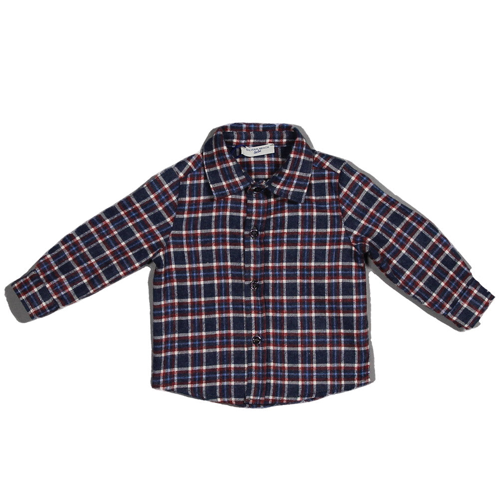 Shirt from the children's clothing line Silvian Heach Bebè checked flannel shirt.

Composition: 6...