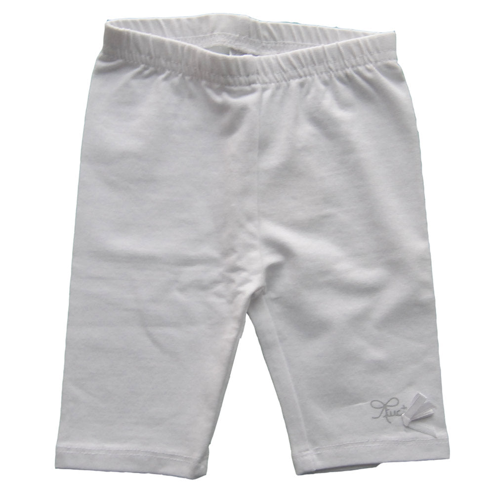 
  Short leggings from the Tuc Tuc girl's clothing line. Basic colour model
  joined with a bow a...
