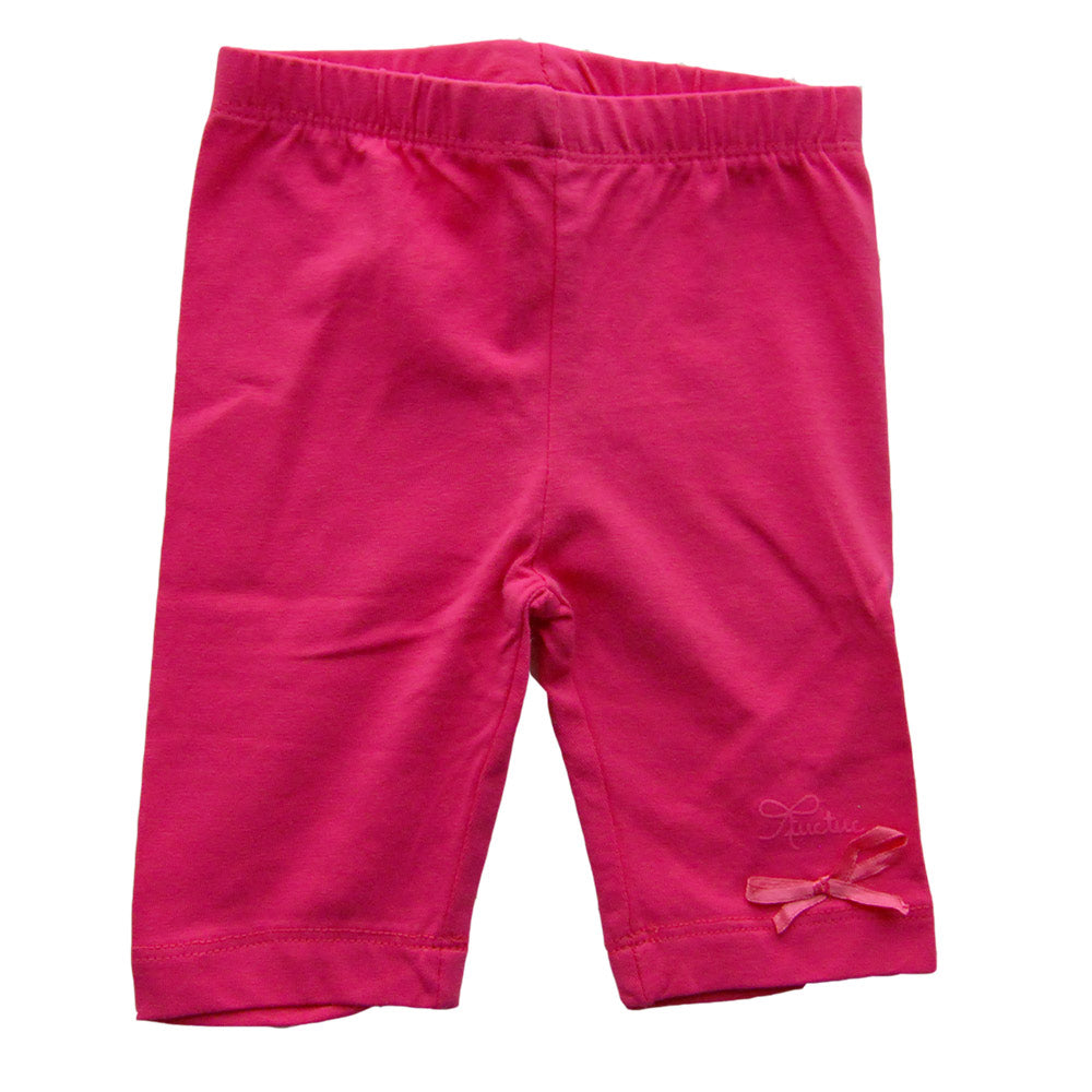 
  Short leggings from the Tuc Tuc girl's clothing line. Basic colour model
  joined with a bow a...