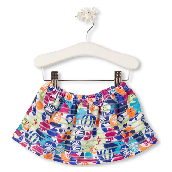 
  Skirt from the Tuc Tuc girl's clothing line, with a wide and soft and beautiful model
  multic...