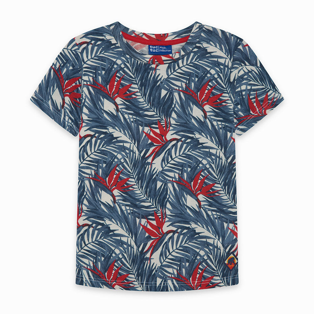 
  Short-sleeved T-shirt from the Tuc Tuc Children's Clothing Line with all-over pattern.



   
...