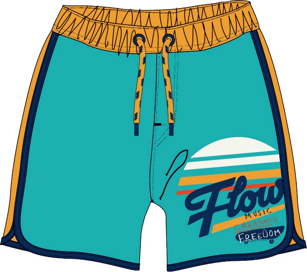 Swim Trunks from the Tuc Tuc Childrenswear Line.
 
Composition: 100% Polyester
 
 