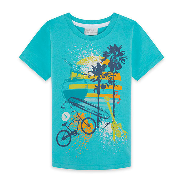 
  T-shirt from the Tuc Tuc Childrenswear Line, Free Time collection, with sleeves
  short and wi...