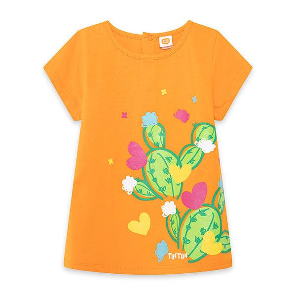 
  Sweater from the Tuc Tuc Girl's Clothing Line, Fun Cactus collection, with on
  front bright c...