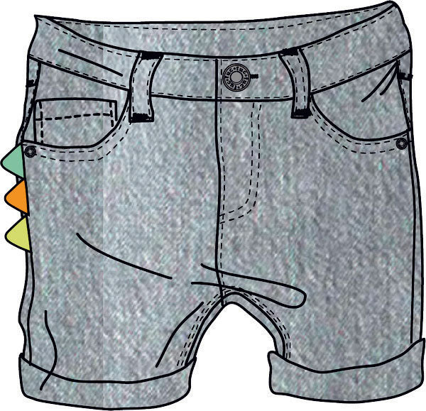 
  Shorts from the Tuc Tuc Children's Clothing Line, In The Jungle collection, with application
 ...