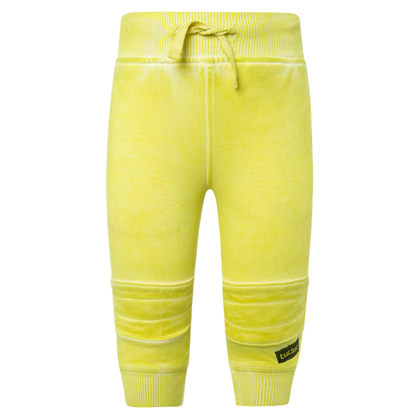 
  Sweatshirt trousers from the Tuc Tuc Baby Clothing line in fluo colour with
  elastic at the w...