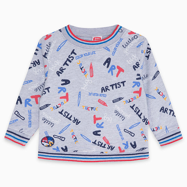 
  Sweatshirt from the Children's Clothing Line Tuc Tuc with overall pattern and elastic bands
  ...