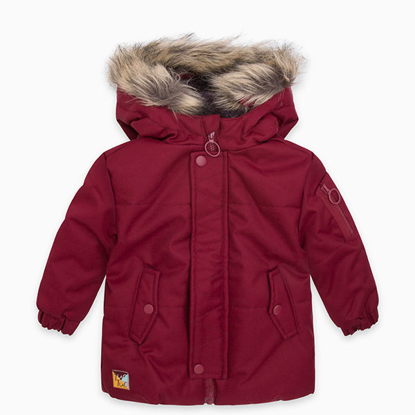 
  Tuc Tuc Children's Clothing Line Parka in technical fabric, with double closure
  and fake fur...