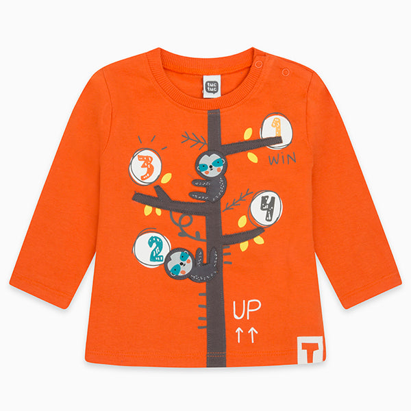
  T-shirt from the Children's Clothing Line Tuc Tuc colored, with designs on the front
  and fab...